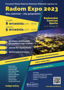 Plakat Radom EXPO 2023 do internetu